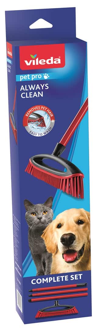Szczotka do zamiatania sierści i włosów Vileda Always Clean PET PRO — zdjęcie 1 z 8