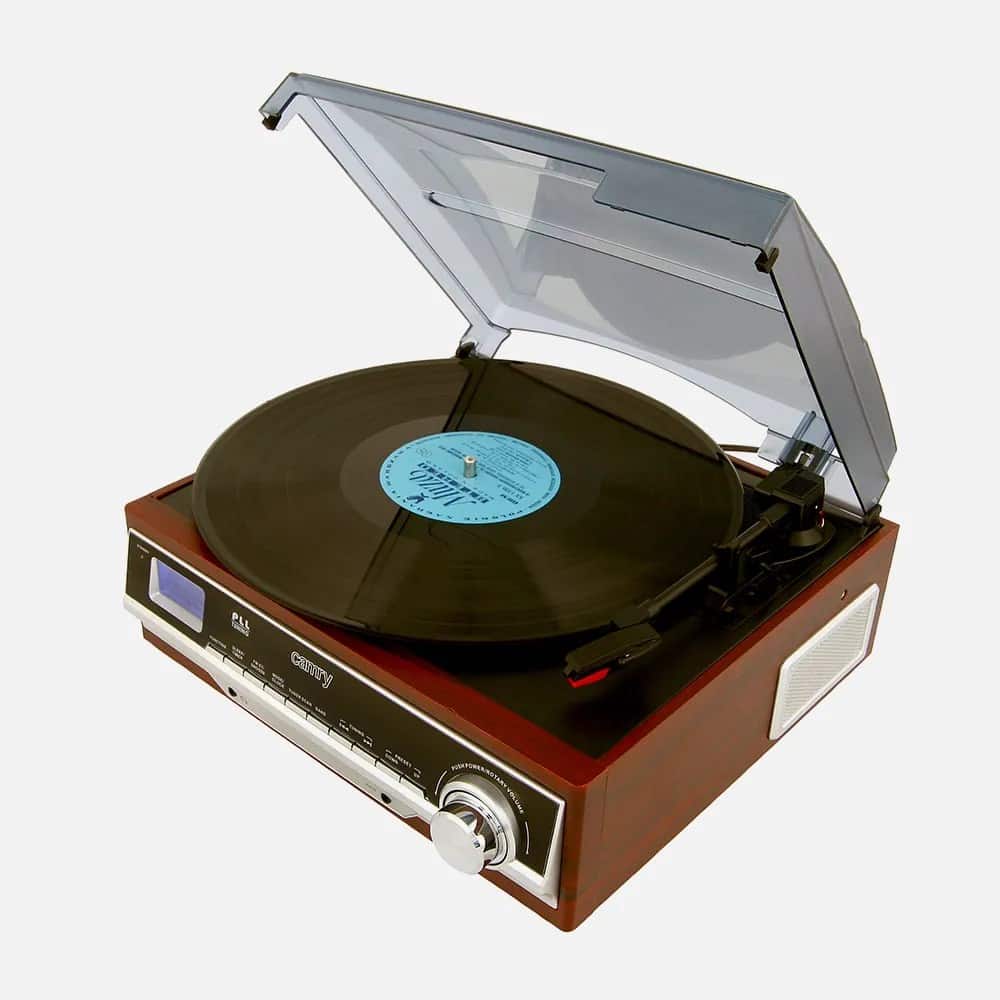 Gramofon z radiem Adler CR 1113 (kolor czarny) — zdjęcie 1 z 8