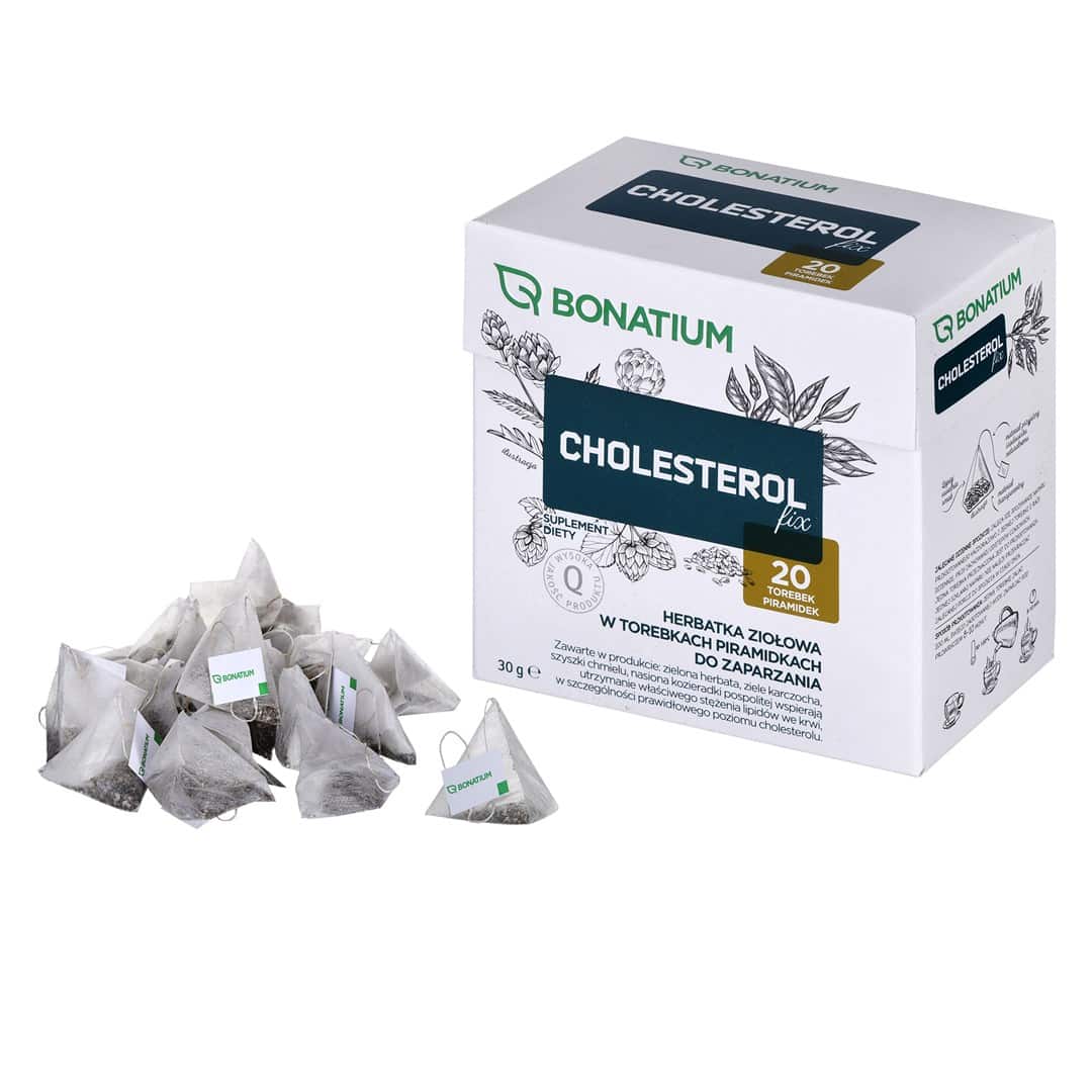 Bonatium Herbatka ziołowa Cholesterol Fix 20szt. — zdjęcie 1 z 8