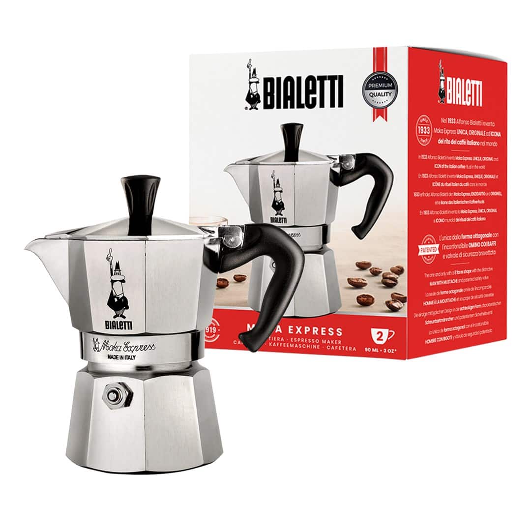 Zaparzacz BIALETTI 990001168 (kolor srebrny) — zdjęcie 1 z 6