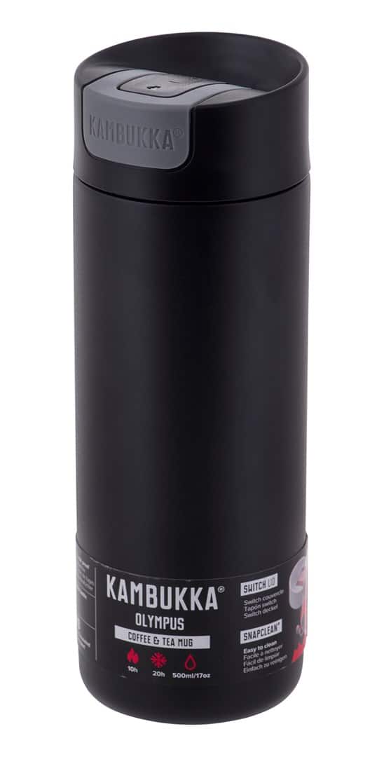 Kubek termiczny Kambukka Olympus 500ml, Matte Black — zdjęcie 1 z 5