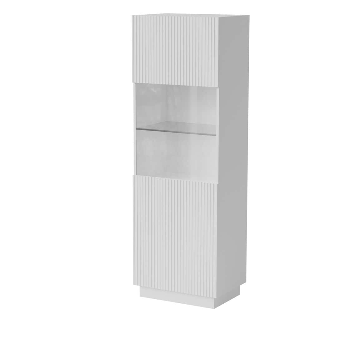 Witryna LIVERTI 59,5x42x178 biały — zdjęcie 1 z 3