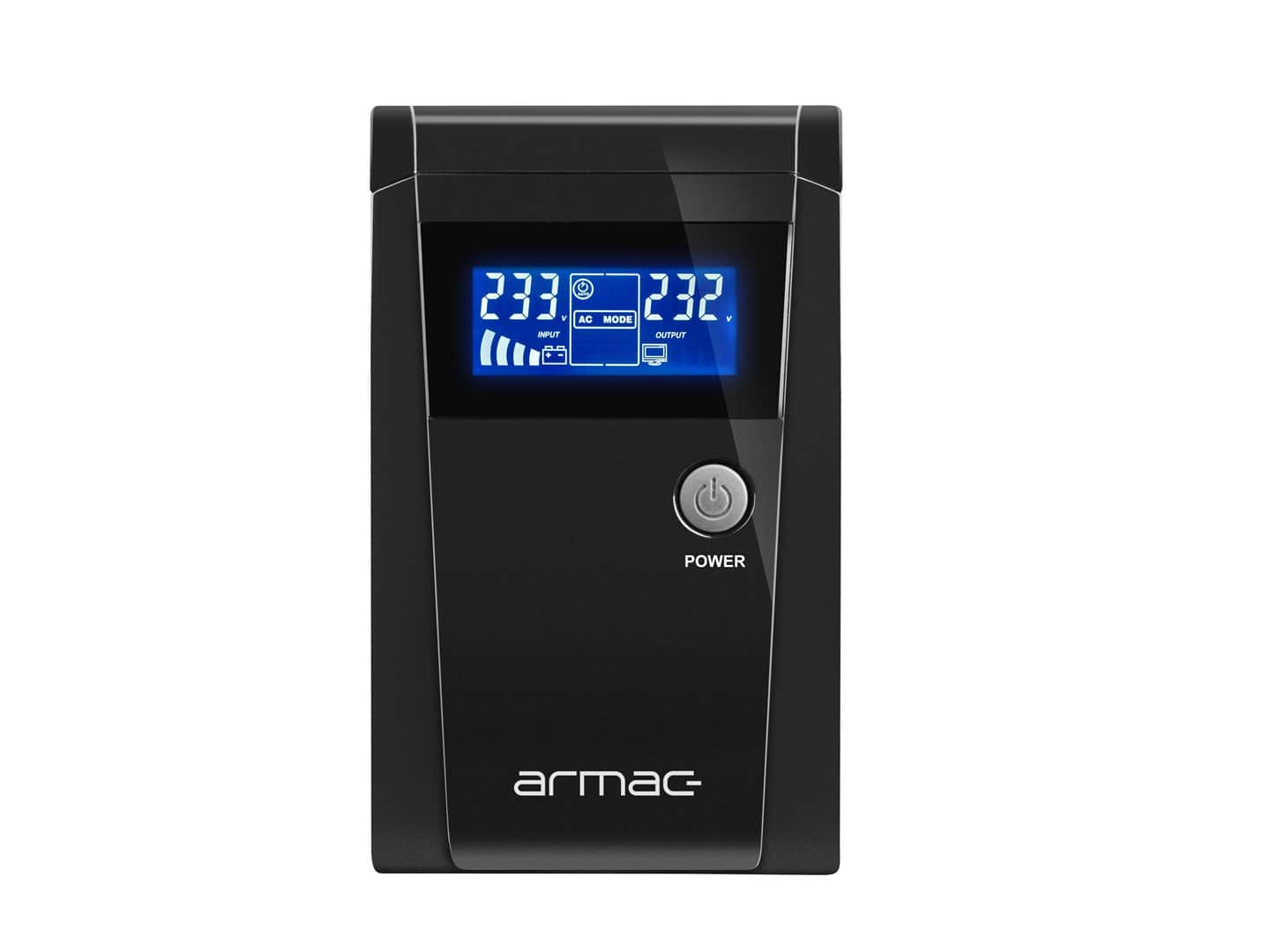 UPS ARMAC OFFICE LINE-INT 2X SCHUKO O/650F/LCD — zdjęcie 1 z 6