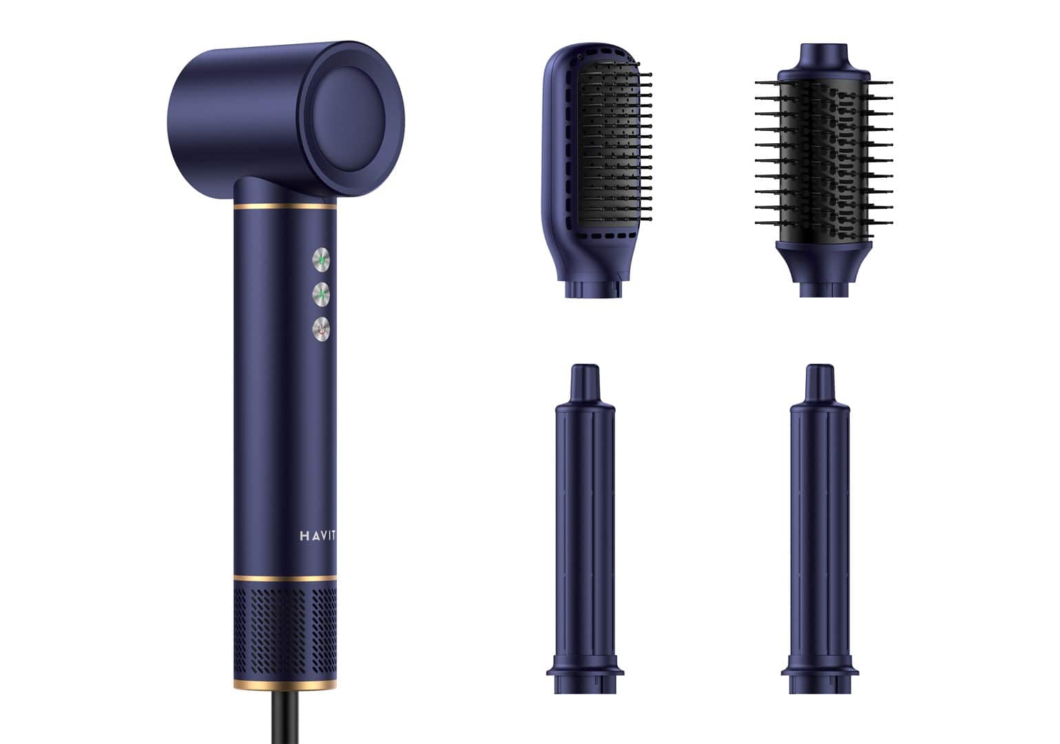 Lokówko-suszarka Multistyler Havit HD634 (4 końcówki) — zdjęcie 1 z 8