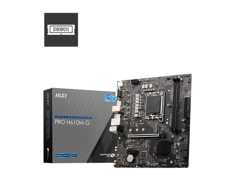 Płyta główna MSI PRO H610M-G Socket-1700 — zdjęcie 1 z 5