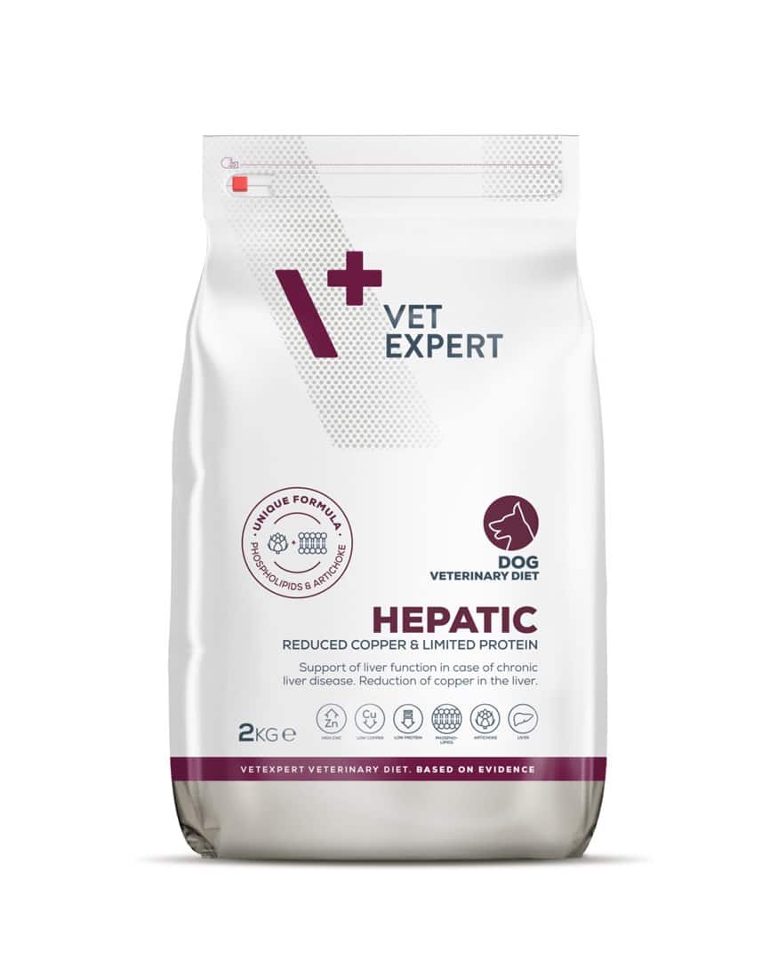 VetExpert Veterinary Diet Hepatic dog 2kg — zdjęcie 1 z 4