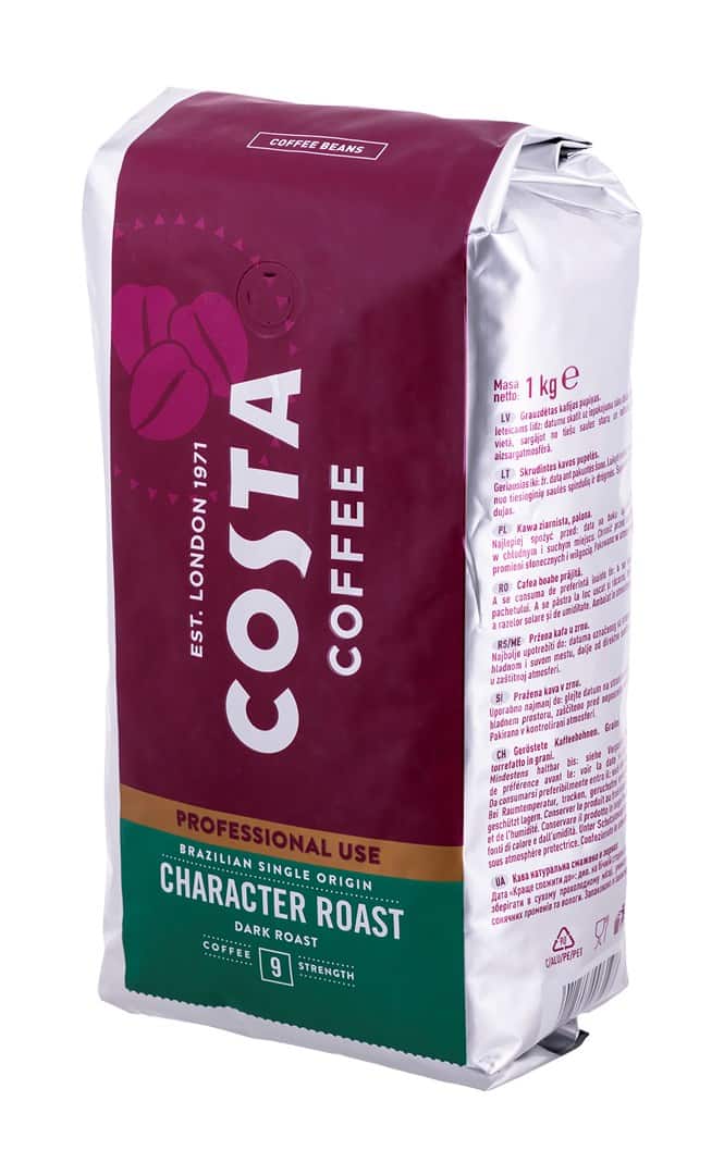 COSTA PROFESSIONAL 1KG BRAZILIAN SINGLE ORIGIN KAWA ZIARNISTA — zdjęcie 1 z 2