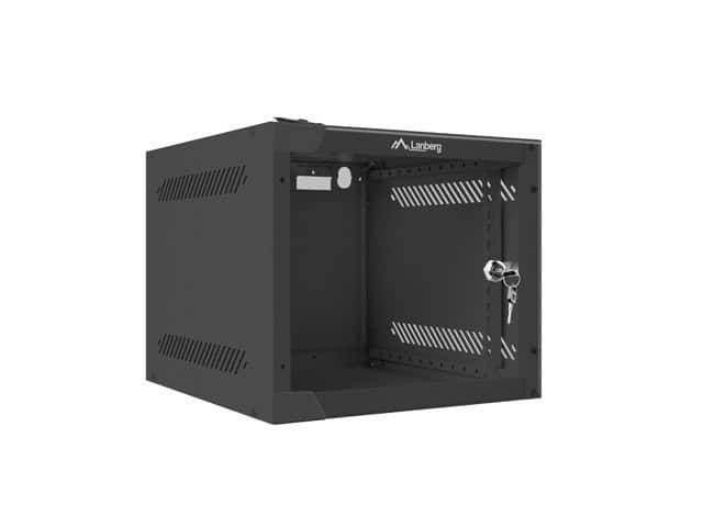 Szafa rack Lanberg WF10-2304-10B, 4U, wisząca, czarna — zdjęcie 1 z 4