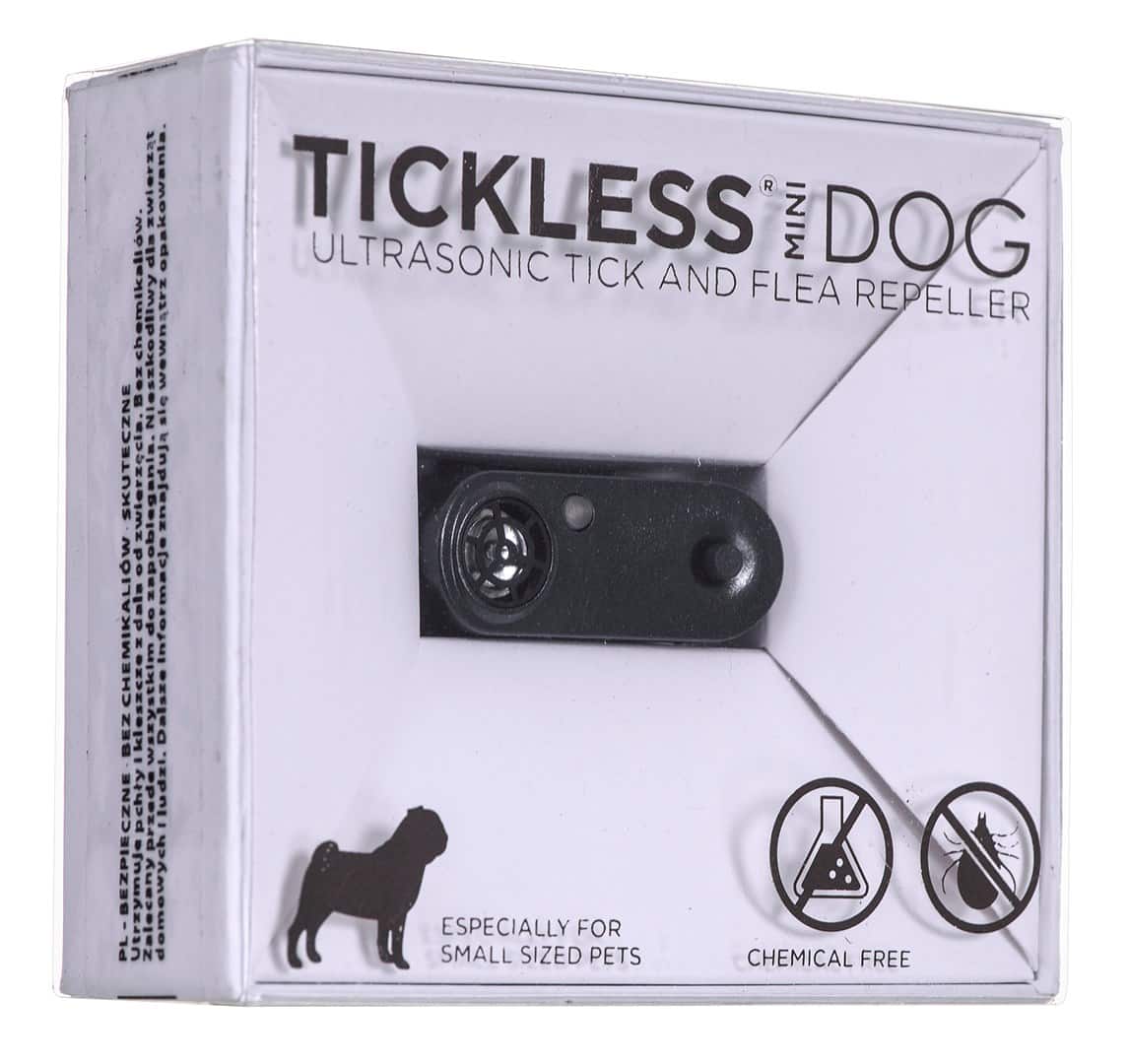 Tickless Pet Mini odstraszacz pcheł i kleszczy dla psów i kotów - czarny — zdjęcie 1 z 6