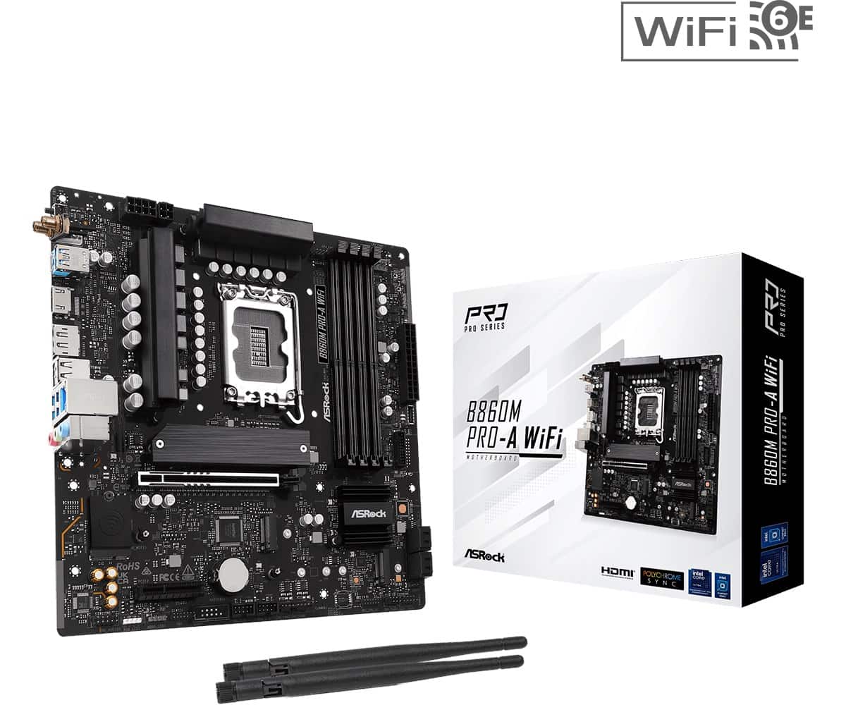 Płyta główna ASRock B860M Pro-A WiFi — zdjęcie 1 z 6