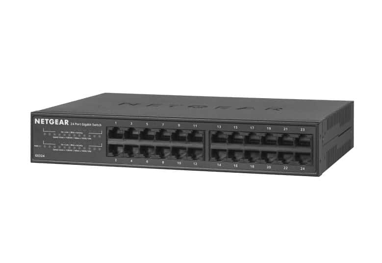 Switch Netgear GS324-200EUS 24p Unmanaged Gigabit — zdjęcie 1 z 5