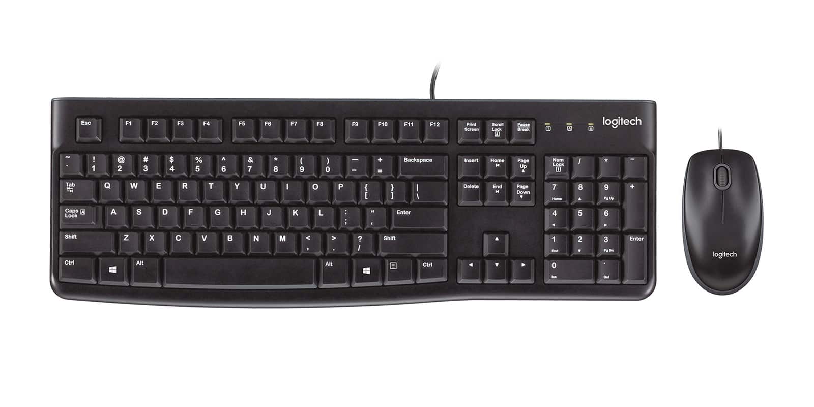Zestaw klawiatura + mysz Logitech MK120 — zdjęcie 1 z 7