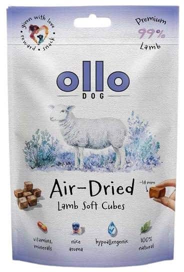Ollo Air Dried Lamb Cubes dla psa 80g — zdjęcie 1 z 4