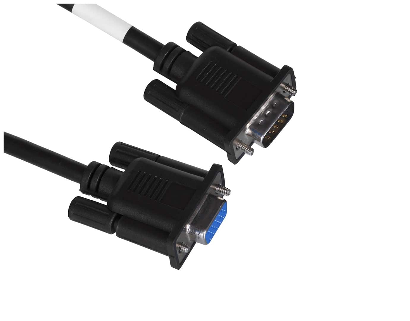 Kabel Lanberg CA-VGAC-10CC-0018-B+ (D-Sub (VGA) M - D-Sub (VGA) F; 1,8m; kolor czarny) — zdjęcie 1 z 4