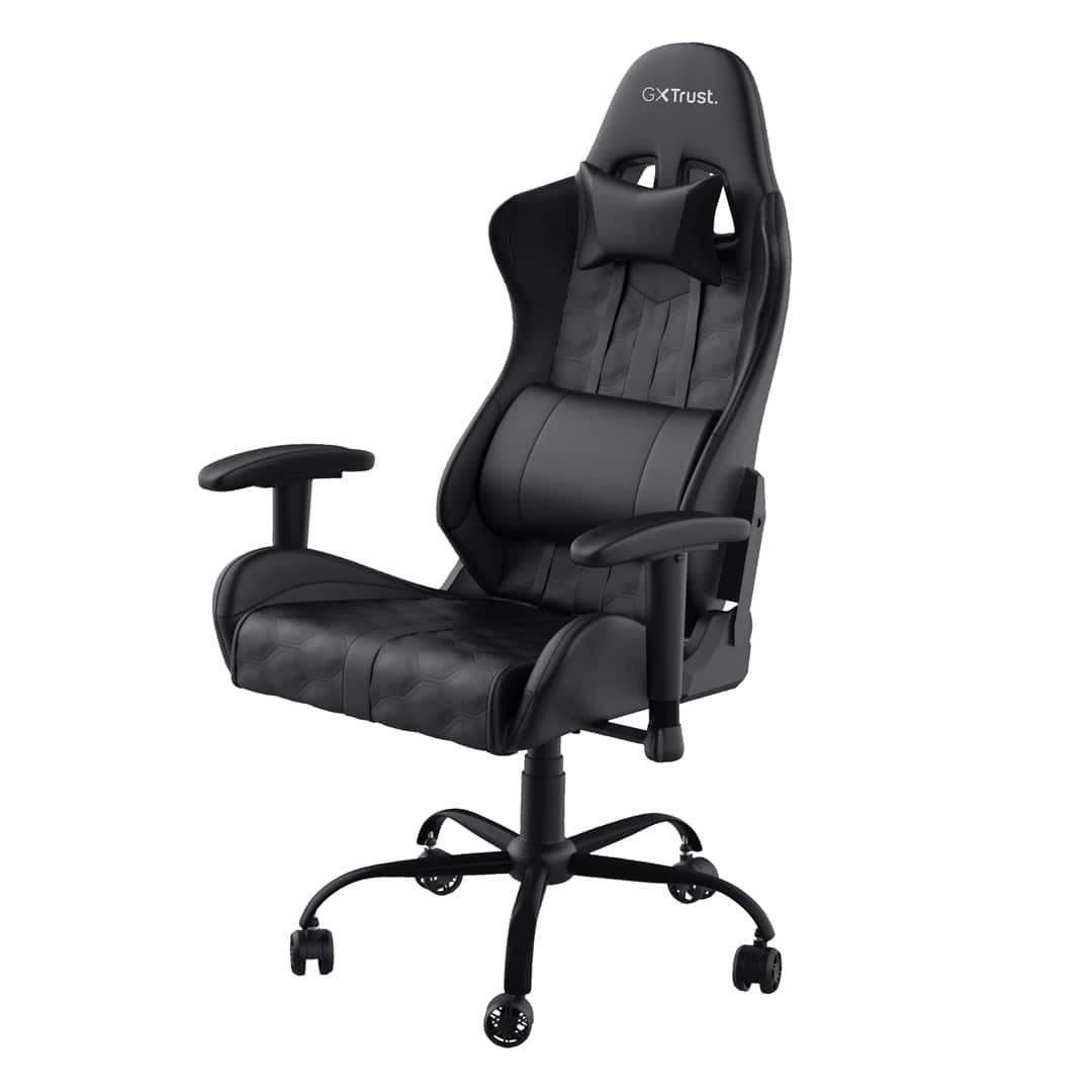 Fotel gamingowy TRUST GXT708 RESTO CHAIR BLACK — zdjęcie 1 z 7