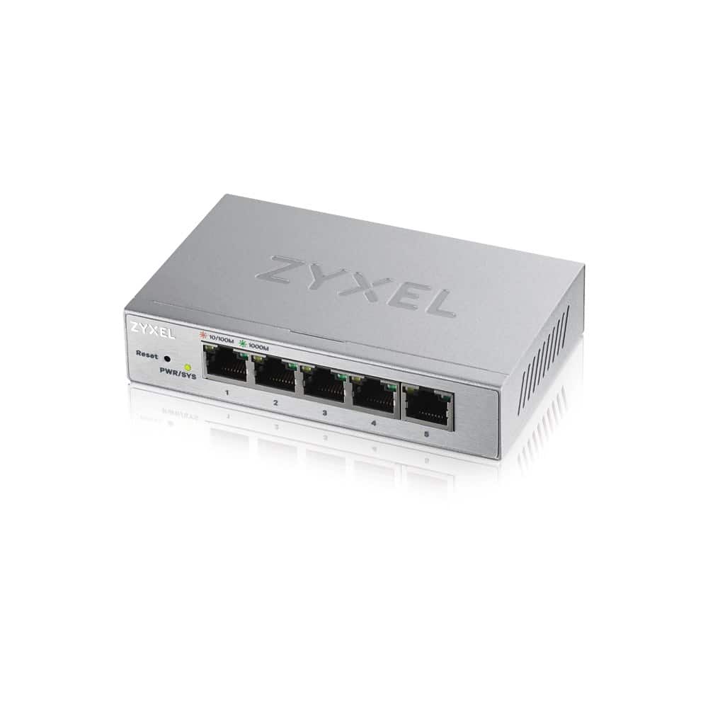 Switch Zyxel GS1200-5 5p Managed Gigabit — zdjęcie 1 z 4