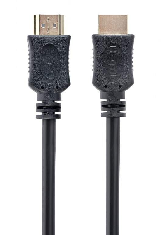 Kabel GEMBIRD CC-HDMI4L-6 (HDMI M - HDMI M; 1,8m; kolor czarny) — zdjęcie 1 z 2