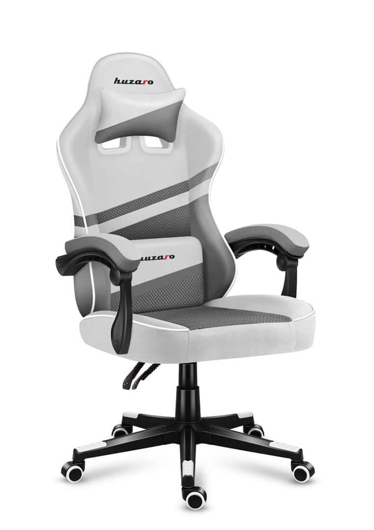 Fotel gamingowy Huzaro Force 4.4 Grey Mesh — zdjęcie 1 z 6
