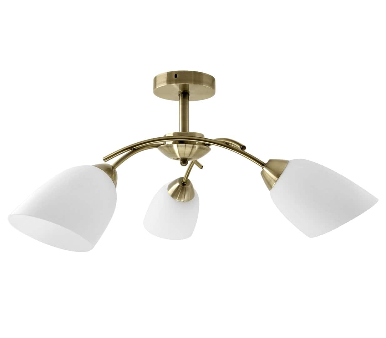 Żyrandol klasyczna lampa sufitowa wisząca Activejet NIKITA Patyna potrójna 3xE27 do salonu (WYPRZEDAŻ) — zdjęcie 1 z 4