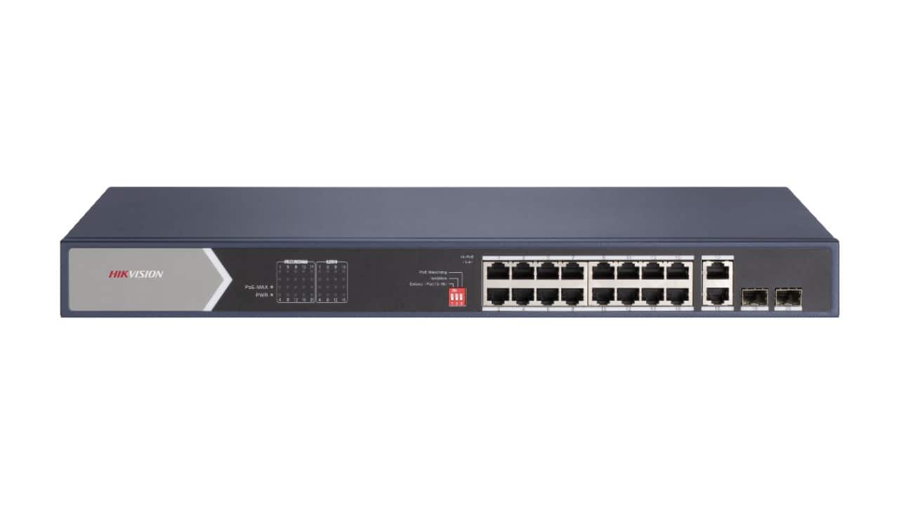 Switch HikVISION DS-3E0520HP-E Niebieski Metalowy