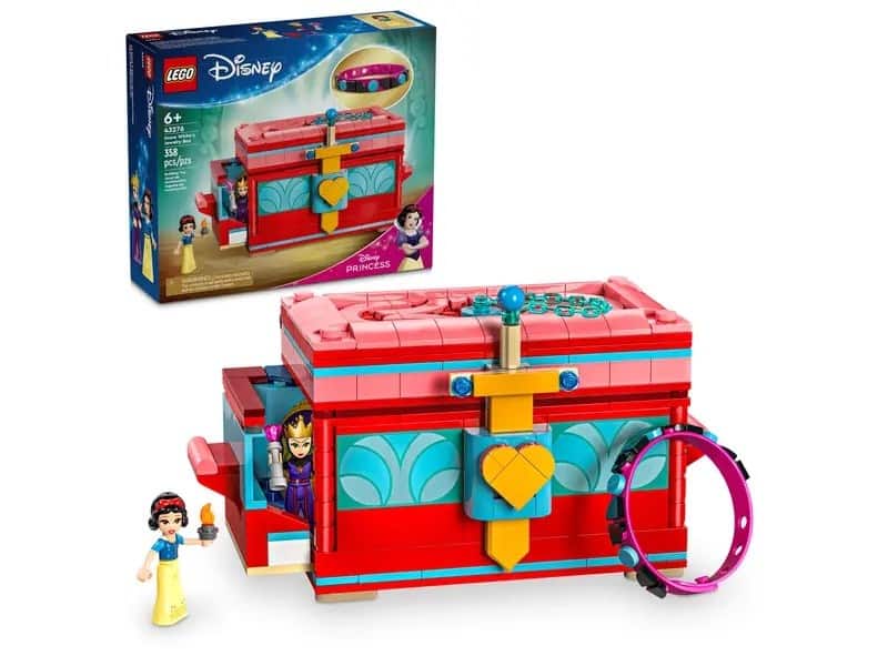 LEGO Disney - Szkatułka na biżuterię z Królewną Śrnieżka — zdjęcie 1 z 3
