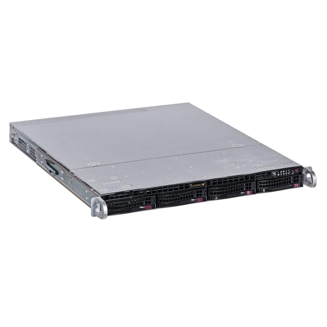 Obudowa serwerowa Rack Supermicro CSE-813MFTQC-R407CB (kolor czarny) — zdjęcie 1 z 5