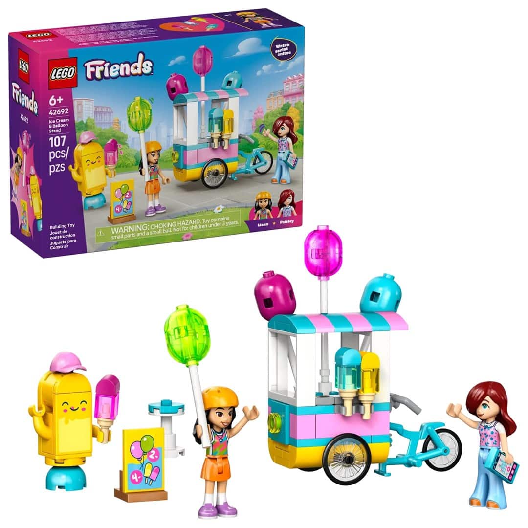 LEGO Friends 42692 - Stoisko z lodami i balonami — zdjęcie 1 z 8