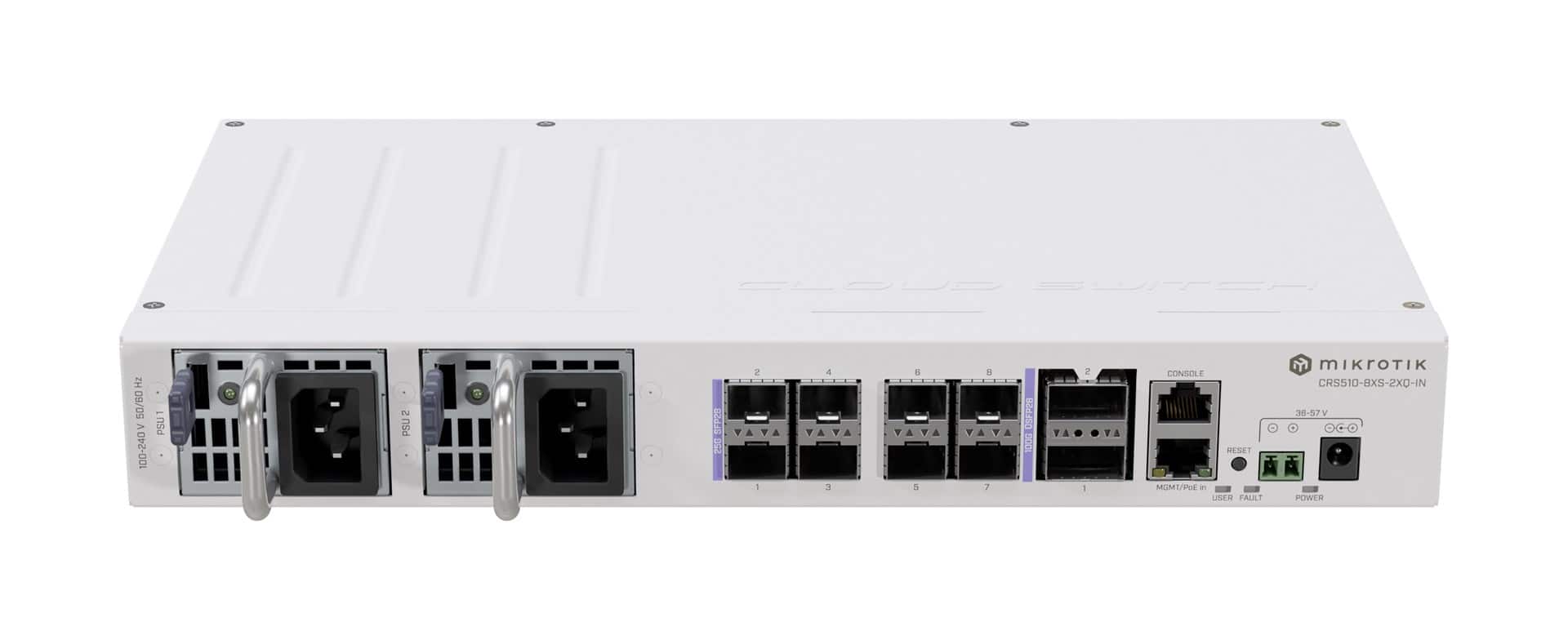 Switch Mikrotik CRS510-8XS-2XQ-IN 11p Zarządzany — zdjęcie 1 z 3