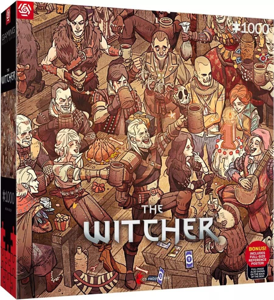Puzzle Good Loot: The Witcher - 1000 Elementów — zdjęcie 1 z 5
