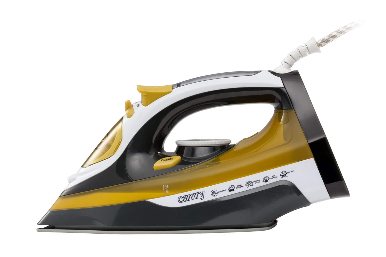 Żelazko parowe Adler CR 5029 (2400W; kolor żółty) — zdjęcie 1 z 8