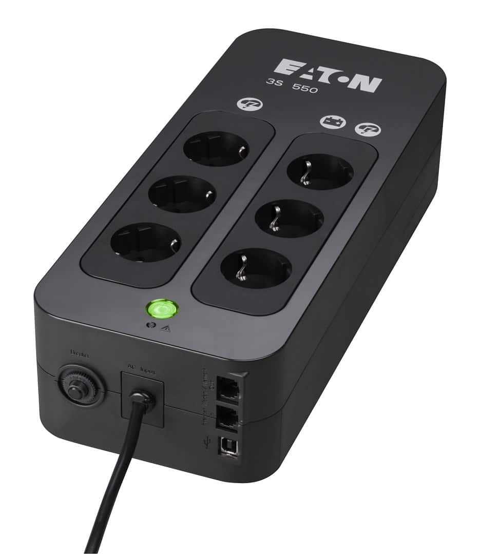 Zasilacz UPS EATON 3S550DIN 550VA — zdjęcie 1 z 2