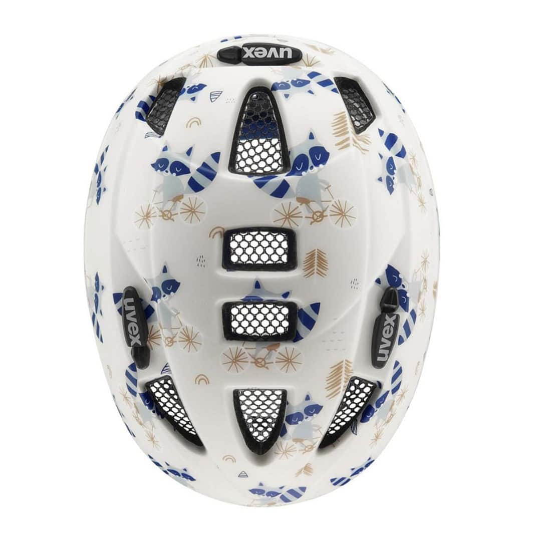 Kask rowerowy UVEX Kid 2 CC, 46-52cm, raccoon matt — zdjęcie 1 z 8
