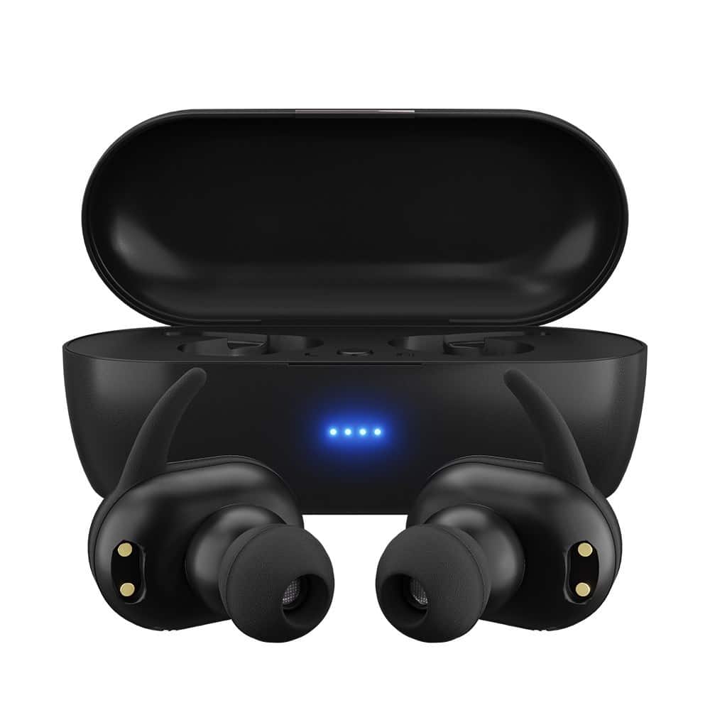 MAXELL MINI DUO Słuchawki bezprzewodowe bluetooth TWS EARBUDS czarne — zdjęcie 1 z 4