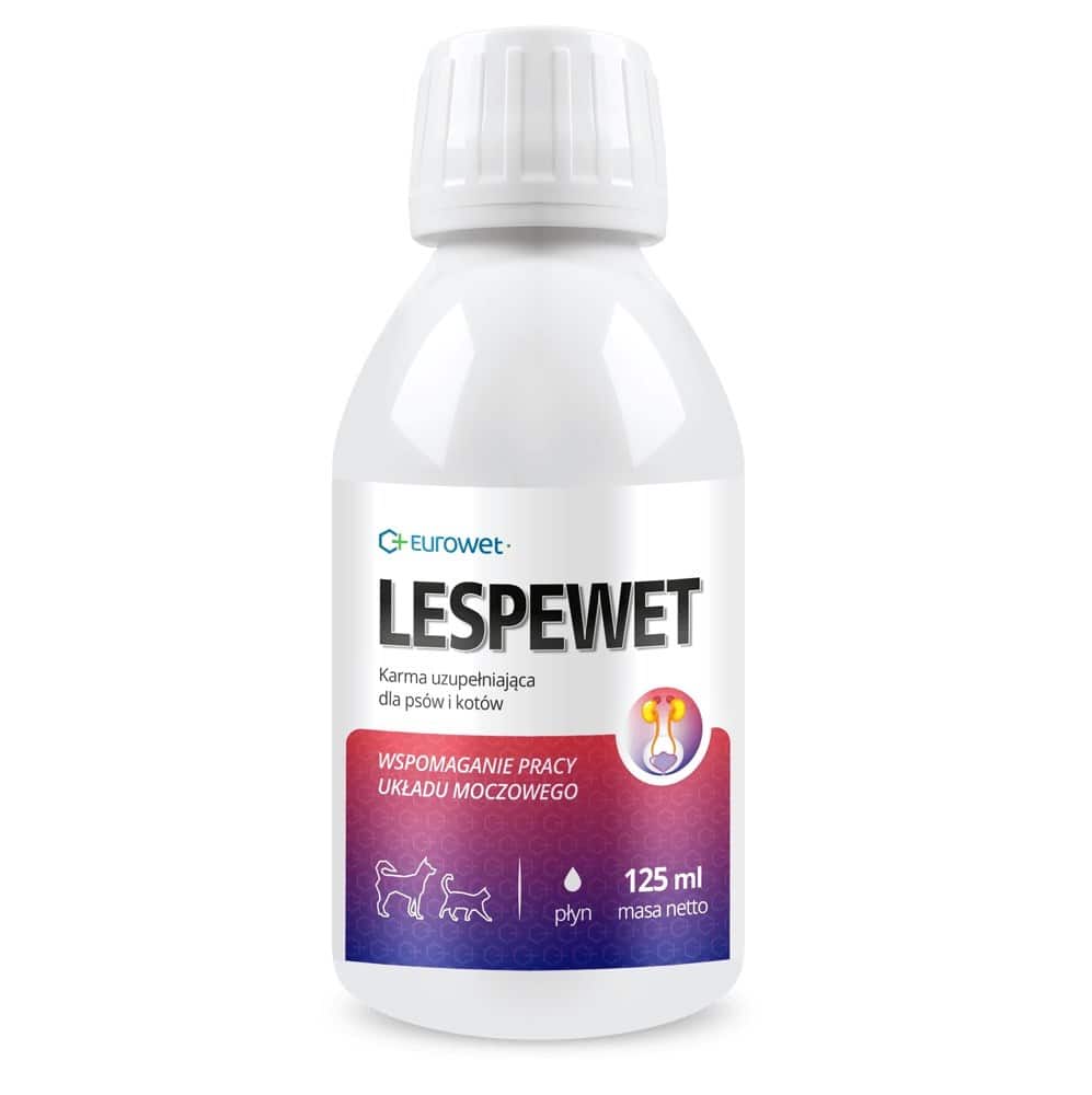 Eurowet Lespewet Wsparcie układu moczowego dla psa i kota 125ml