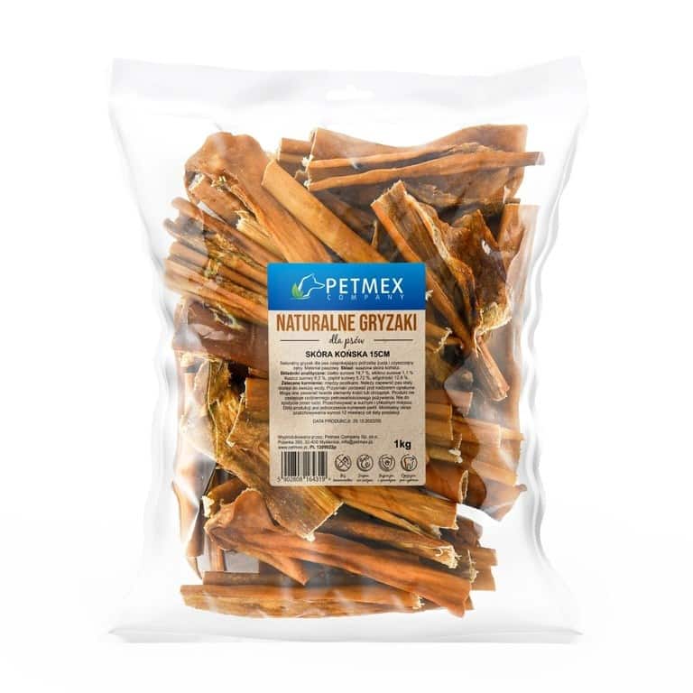 PETMEX Skóra Końska 15cm 1000g