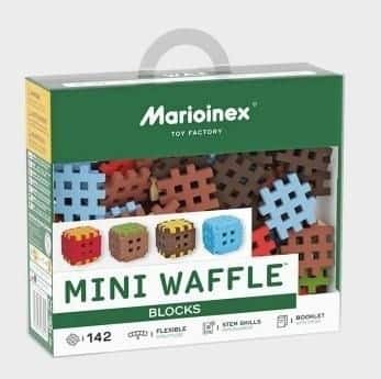 Klocki konstrukcyjne Marioinex Mini Waffle, 206 elementów — zdjęcie 1 z 3