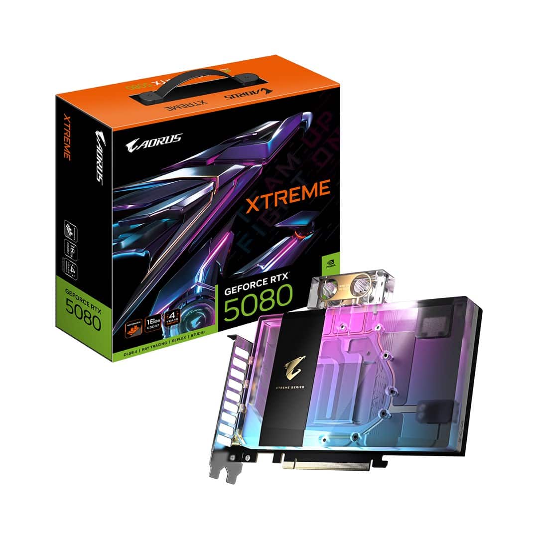 Karta graficzna Gigabyte GeForce RTX 5080 AORUS XTREME — zdjęcie 1 z 8