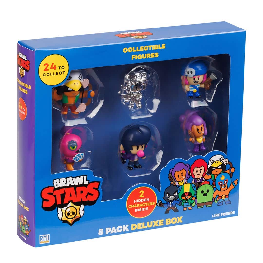 BRAWL STARS S1 FIGURES - 8 PACK DELUXE BOX — zdjęcie 1 z 8