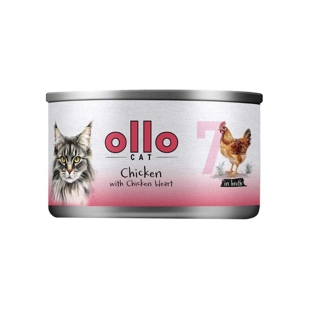 Ollo Chicken with Chicken Heart in Broth 70g — zdjęcie 1 z 2