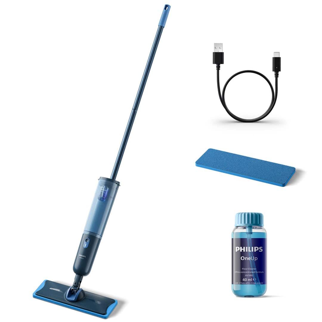 Mop elektryczny PHILIPS OneUp XV3101/01 — zdjęcie 1 z 8
