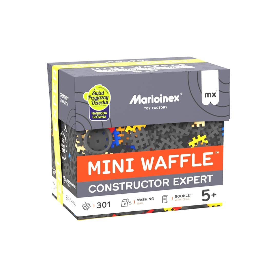 MARIOINEX Klocki Mini Waffle Konstruktor Expert, 301 elementów — zdjęcie 1 z 8