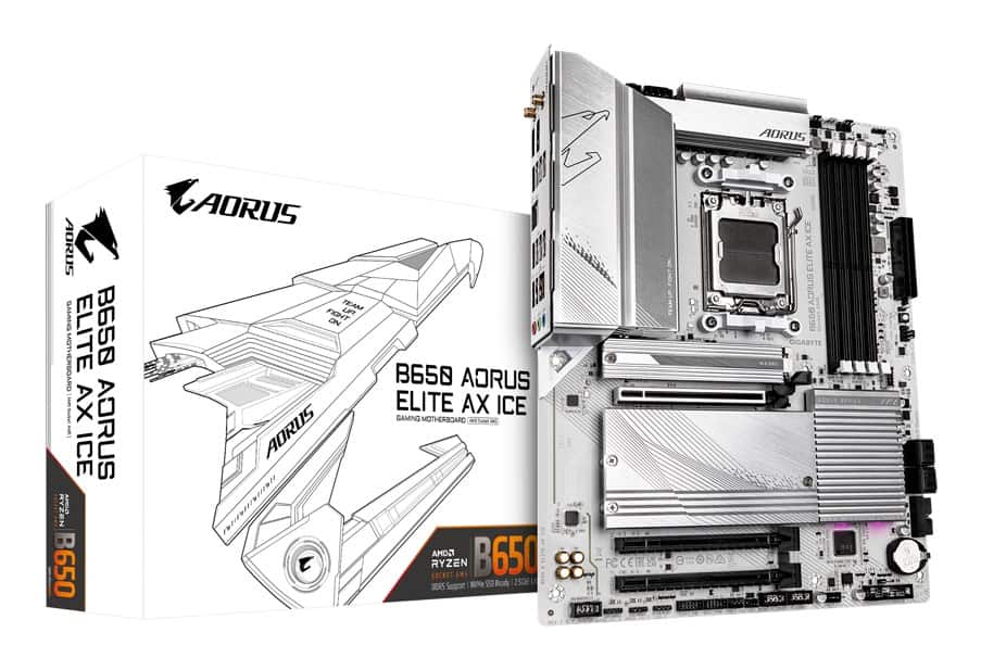 Płyta główna Gigabyte B650 AORUS ELITE AX ICE — zdjęcie 1 z 4