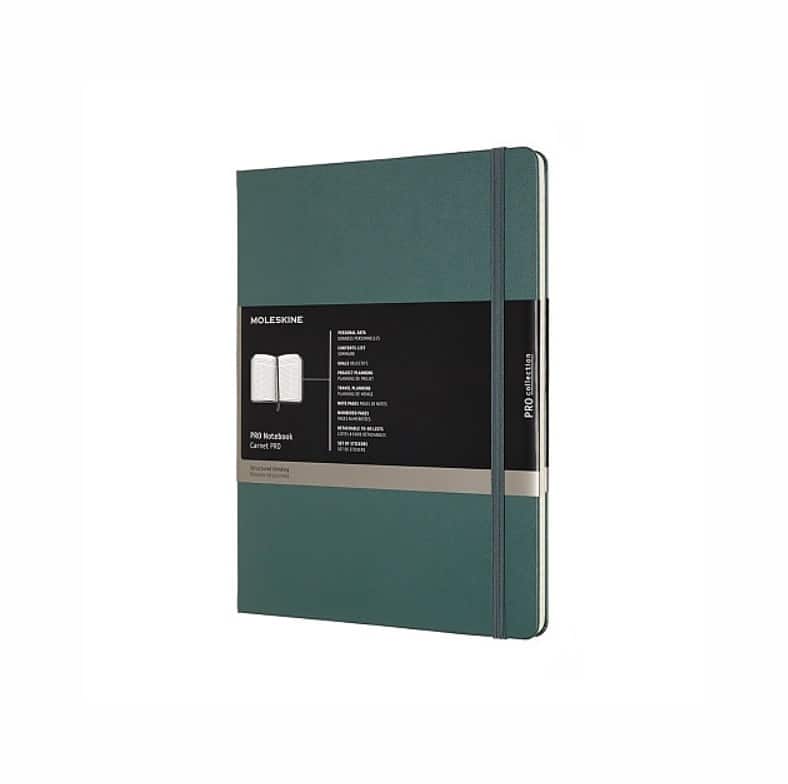 Moleskine notatnik XL 192 stron zielony — zdjęcie 1 z 6