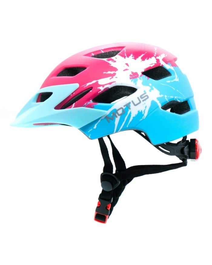 Kask dziecięcy MTB Motus MOTHAM4KB Czerwono-Niebieski S/M — zdjęcie 1 z 6