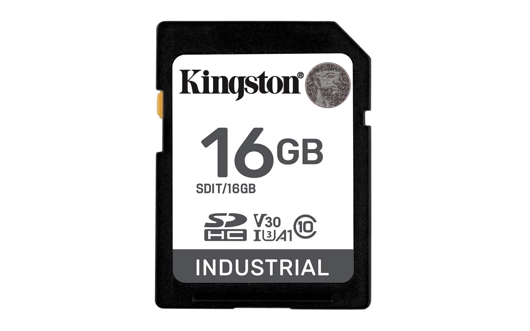 KINGSTON 16GB SDHC Industrial C10 UHS-I U3 V30 A1 — zdjęcie 1 z 5