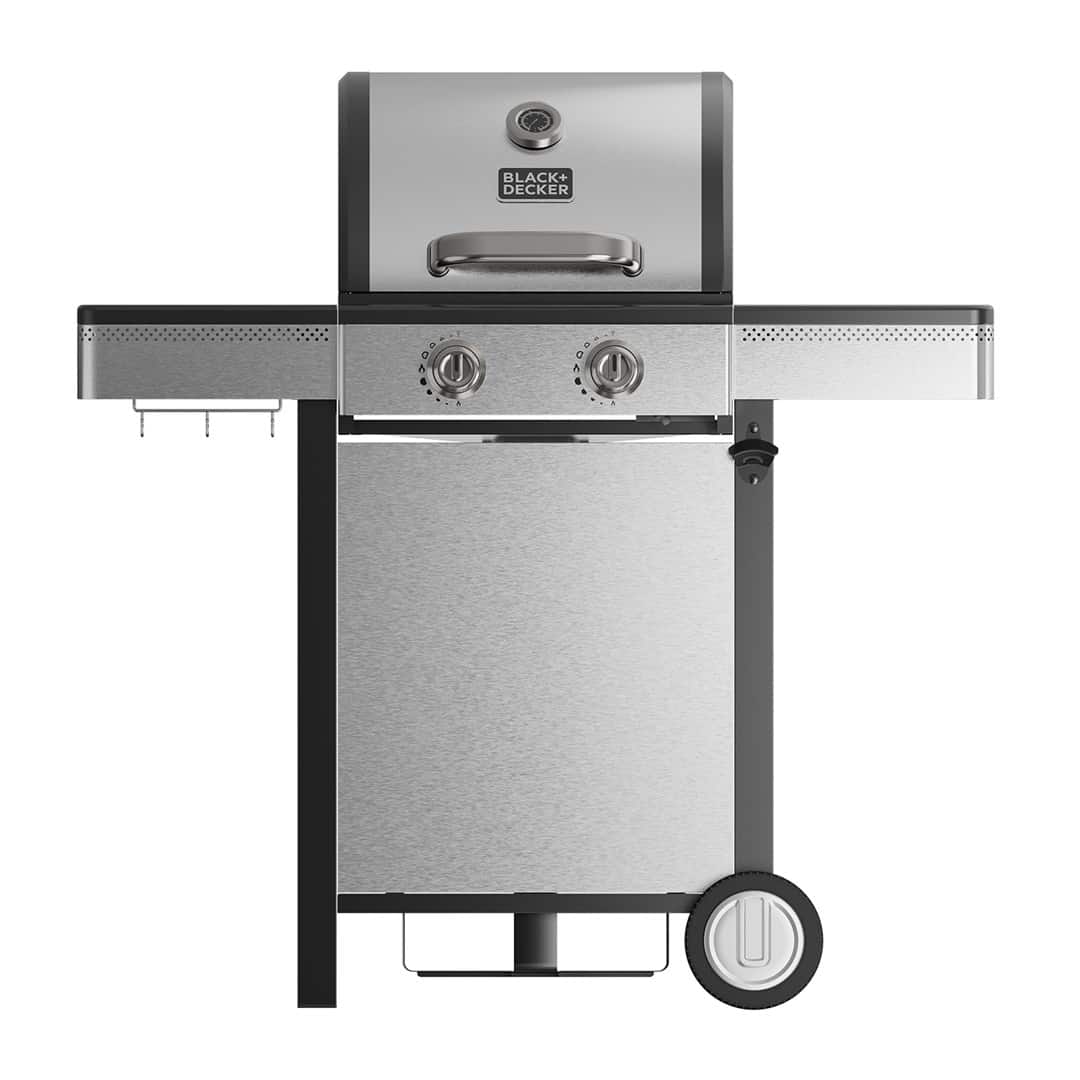 Grill gazowy Black+Decker BXOG7200E 2 palniki x 3.6 kW — zdjęcie 1 z 8