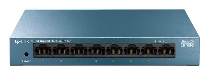 Switch TP-LINK TL-LS1008G 8 Portów 1000Mbps — zdjęcie 1 z 7