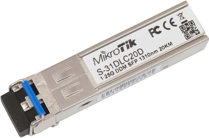 Wkładka SFP Mikrotik S-31DLC20D 1.25G Dual LC