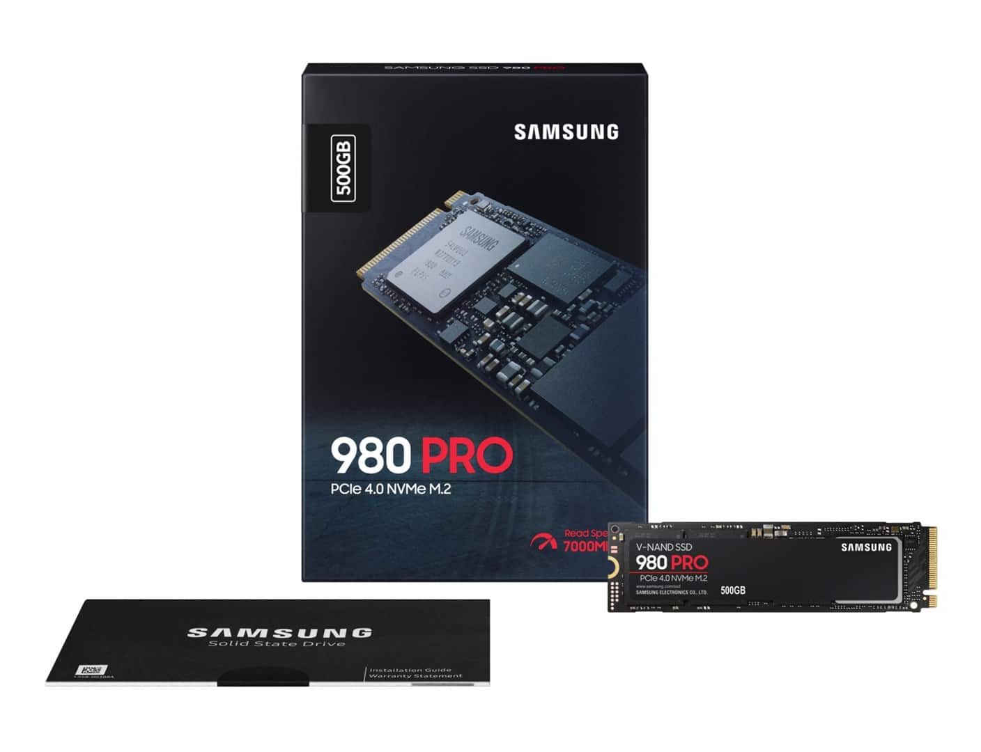 Dysk SSD Samsung 980 PRO MZ-V8P500BW 500GB M.2 (OUTLET) — zdjęcie 1 z 8