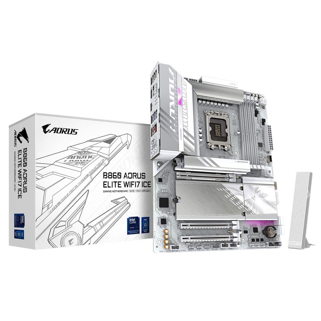 Płyta główna Gigabyte B860 AORUS ELITE WF7 ICE — zdjęcie 1 z 5